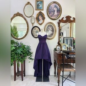B. Darlin Purple High-Low Dress Size 3/4